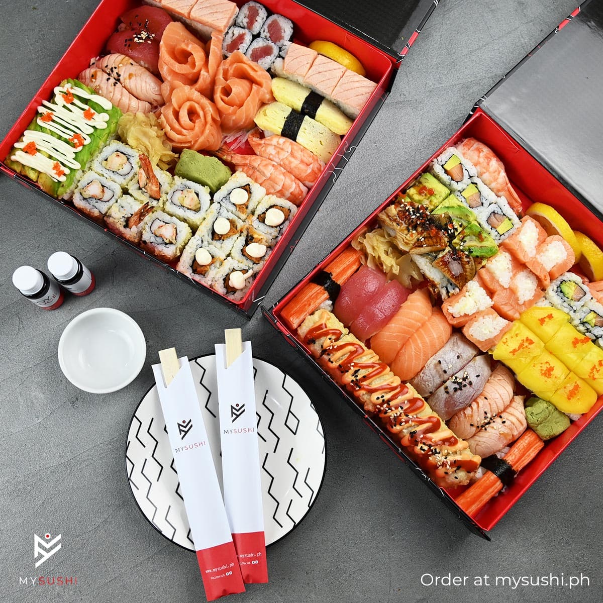 My Sushi premium assorted sushi boxes