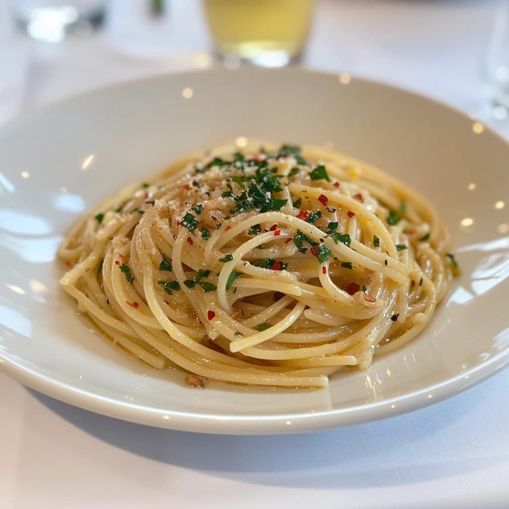 Pasta Bella aglio e olio pasta